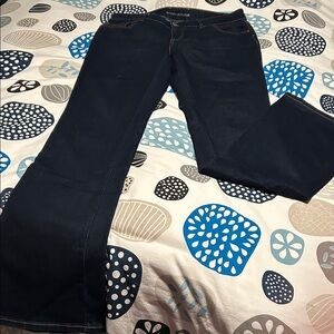 Banana Republic Dark Blue Curvy Bootcut Jeans